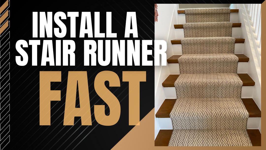 How-to-Install-a-stair-runner-Fast
