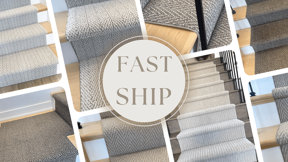 stair runner fast ship