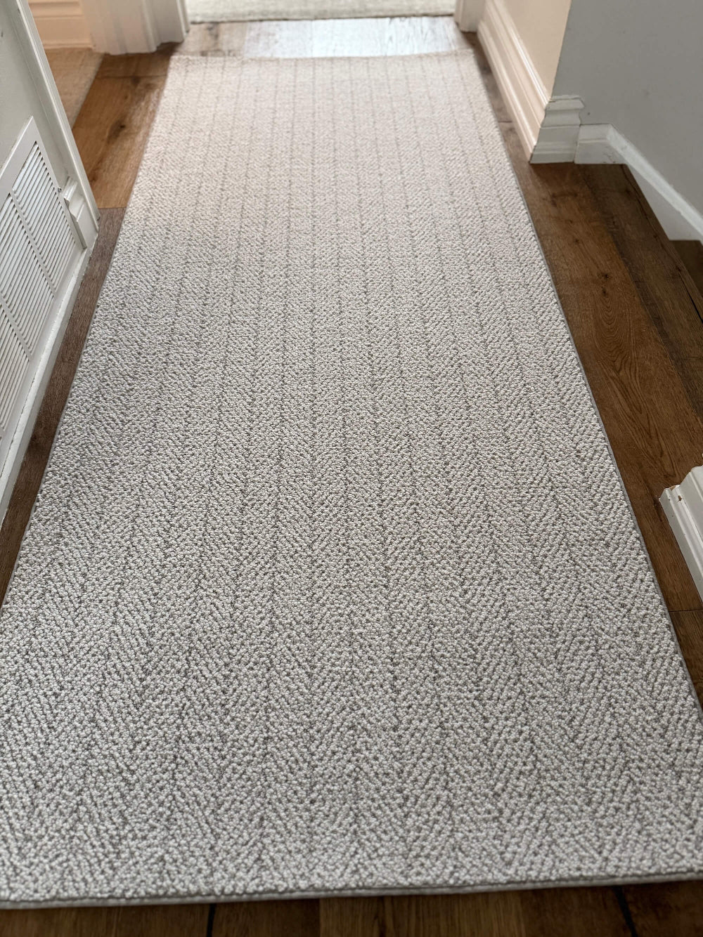 Amalfi Herringbone Stair Runner Ancaster Ontario and across Canada