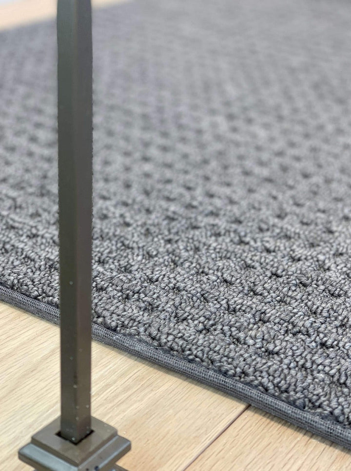 Boloria North American Gray Berber stair runner roll – durable gray Canadian carpet