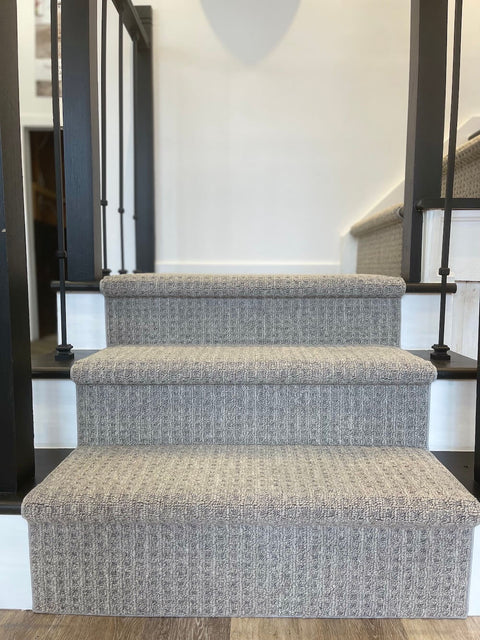 Boloria Windsor Gray Stair Runner Carpet
