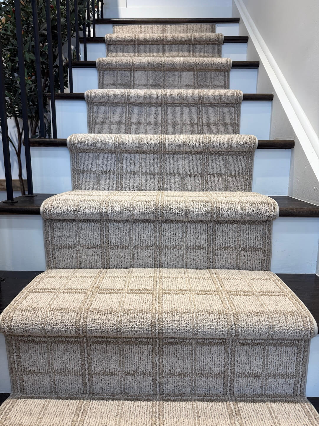 Breeze Block Basket Stair Runner Milton Richmond Hill Ontario