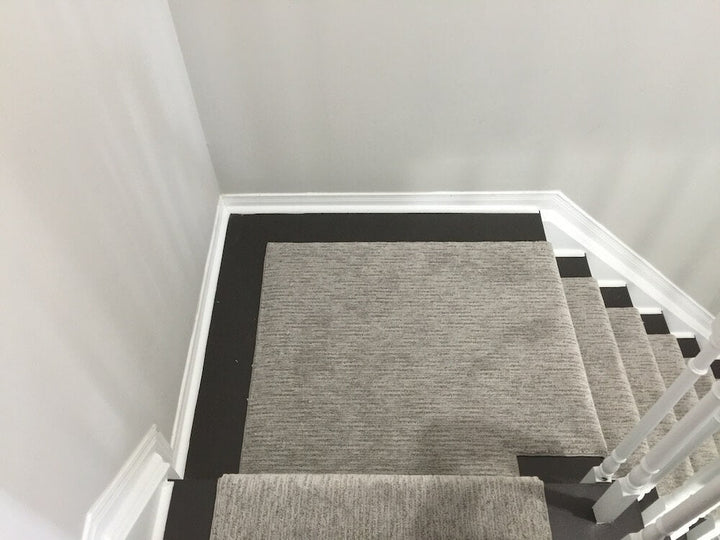 Stair runner landing 90 degree angle