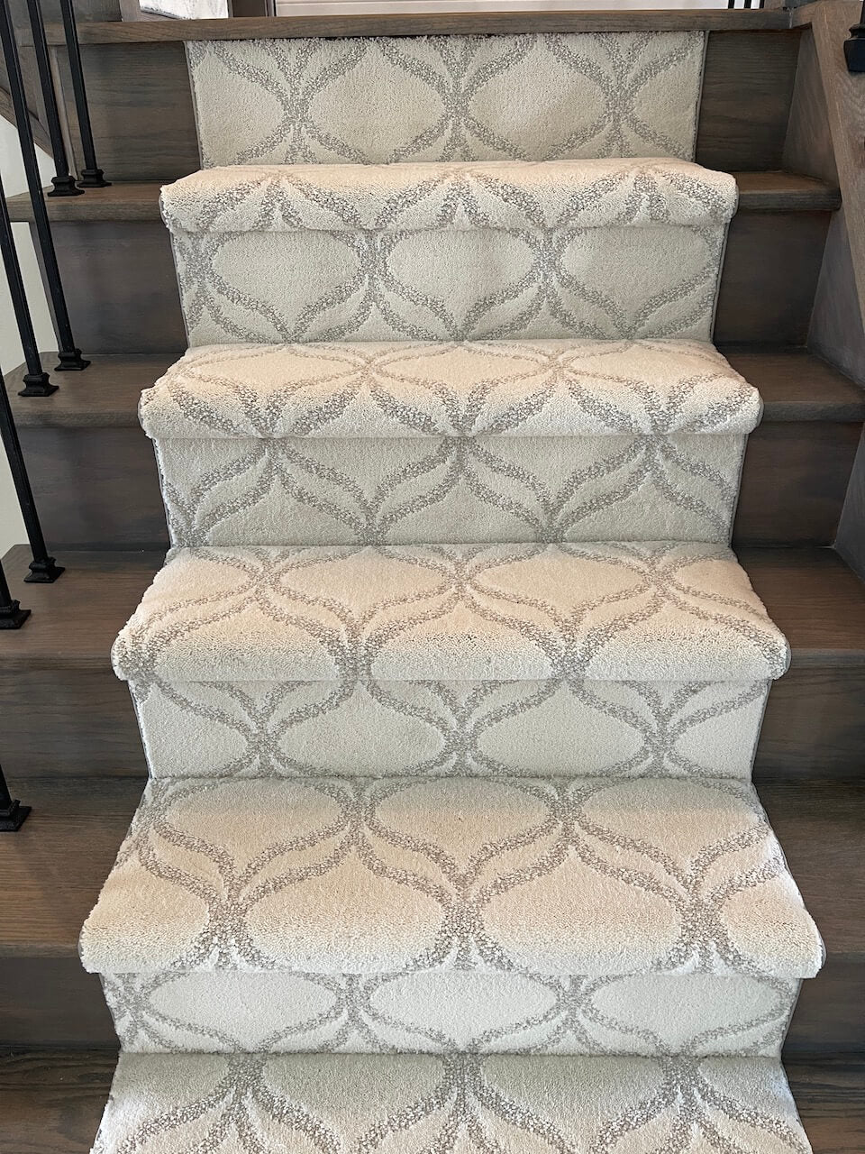 white-stair-runner