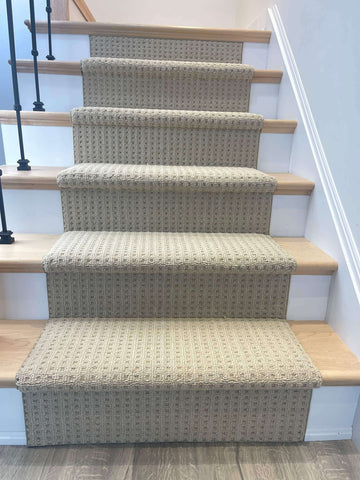 Boloria Maple Cream stair runner sample