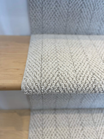 Amalfi Carrara stair runner sample