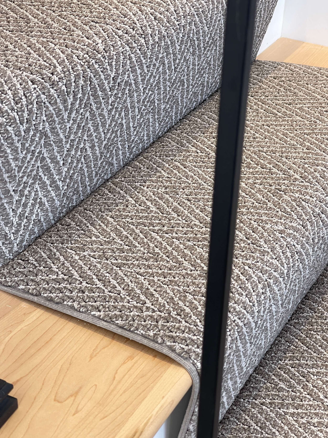 DIY Modern Stair Runner Shady Free Underpad