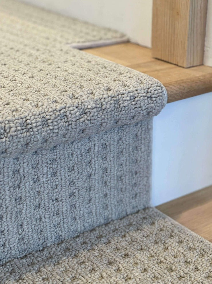 Durable Berber Stair Rug Clay Mississauga GTA