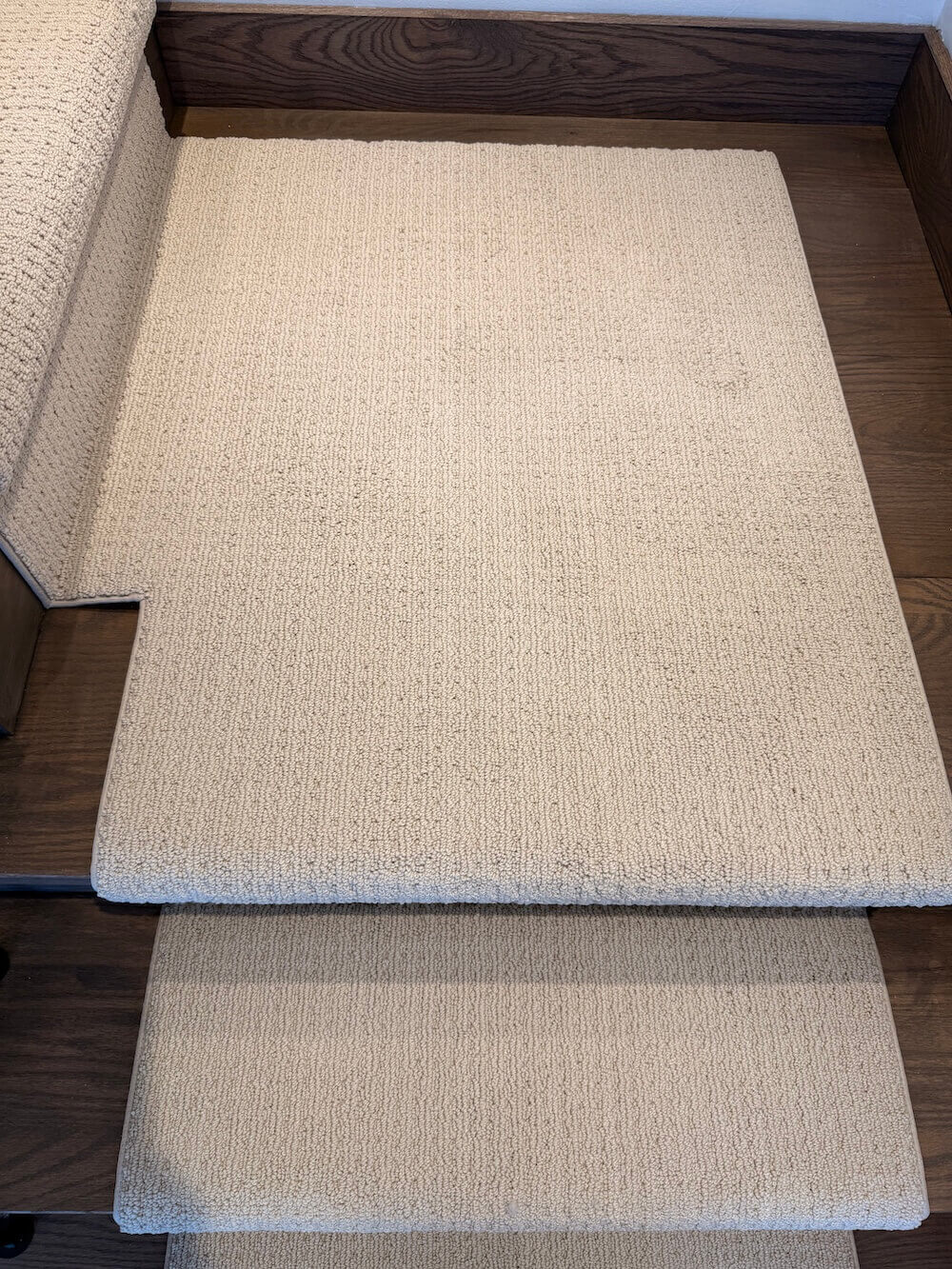 Durable Neutral Berber Landing Mississauga GTA