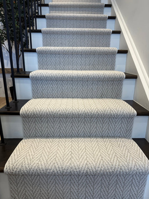 Anderson Tuftex Foggy Herringbone Carpet Runner