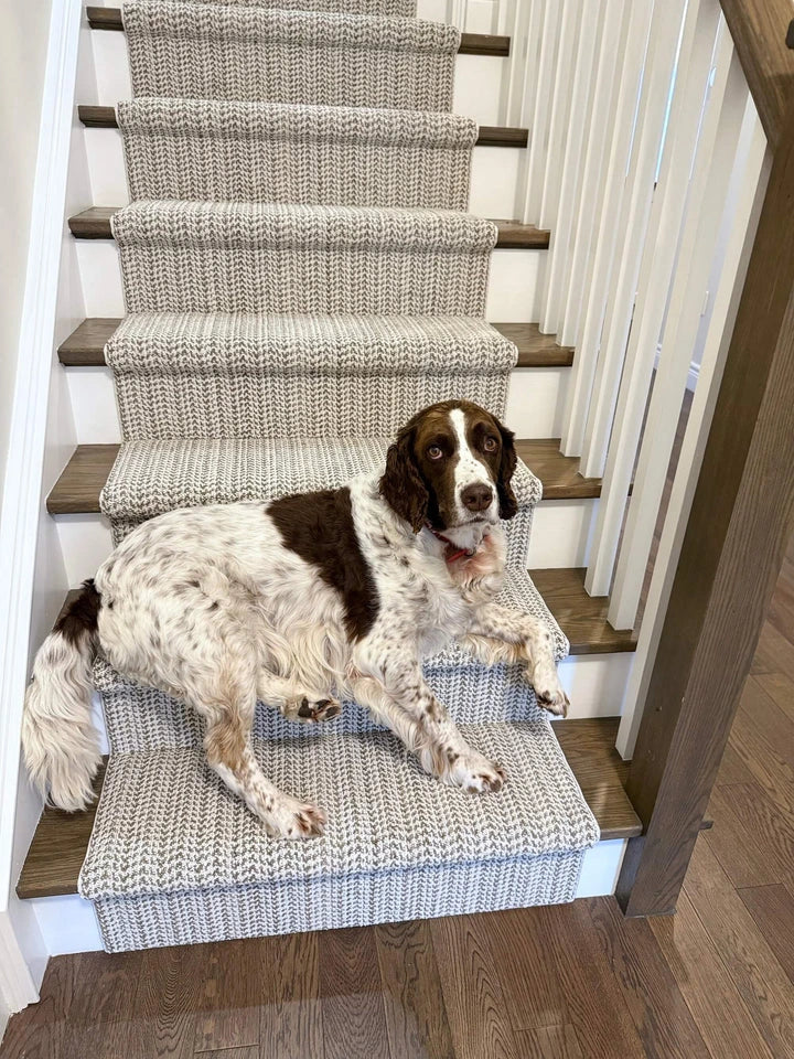 Marquet Fine Linen Stair Runner Vancouver Toronto and across Canada