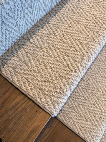 Anderson Tuftex Muslin stair runner sample