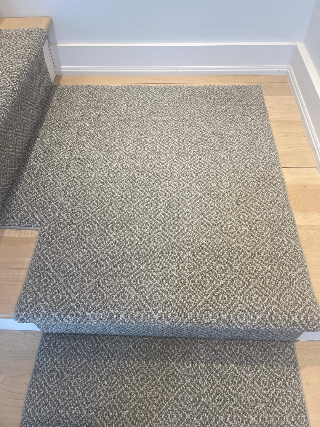 Shoreline Grey Stair Runner Landing Oakville Ontario and across Canada