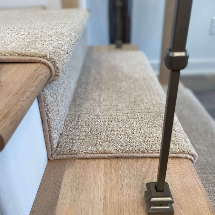 SmartStrand Silk Warm Beige Stair Runner Canada
