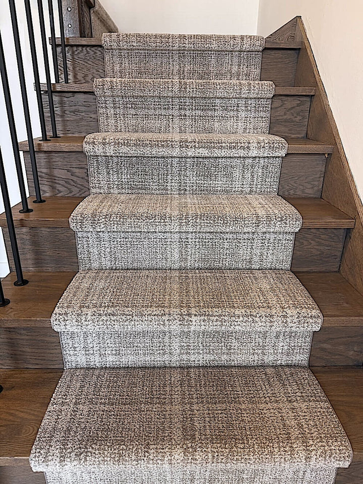 Tartan Eclipse Charcoal Stair Runner Canada