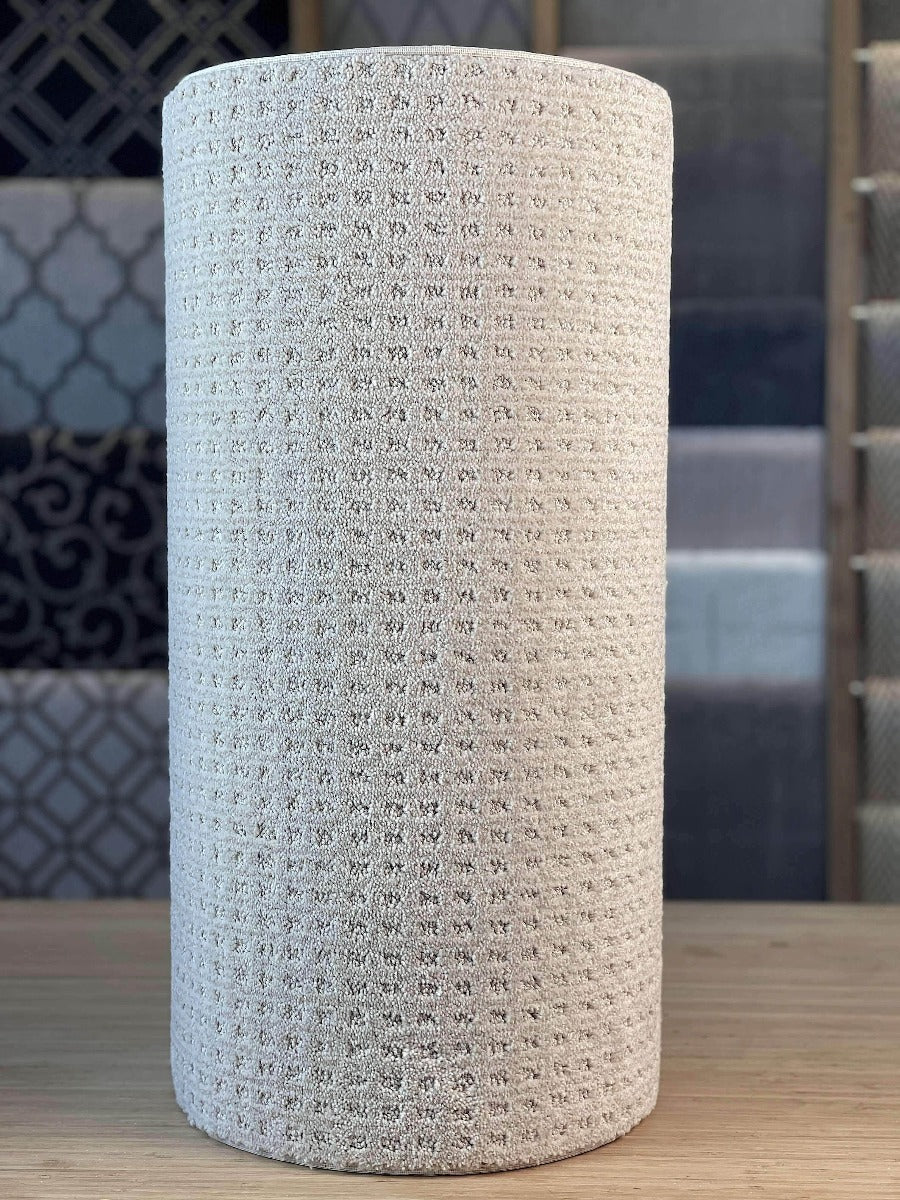 Textured Neutral Stair Runner Mississauga GTA